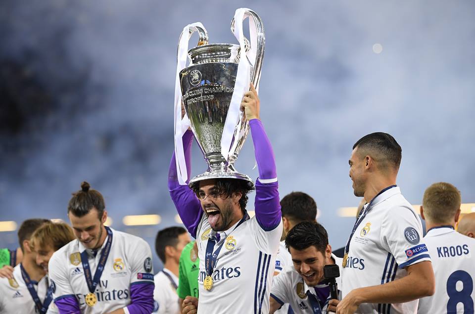 Chùm ảnh ăn mừng của các cầu thủ Real Madrid - Ảnh 7