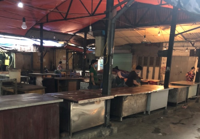 Hà Nội: Tạm dừng hoạt động chợ Giáp Nhị, quận Hoàng Mai để thực hiện phòng, chống dịch Covid-19 - Ảnh 1