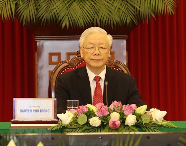 Tổng Bí thư Nguyễn Phú Trọng: Các quốc gia, chính đảng cần nêu cao tinh thần đoàn kết - Ảnh 1