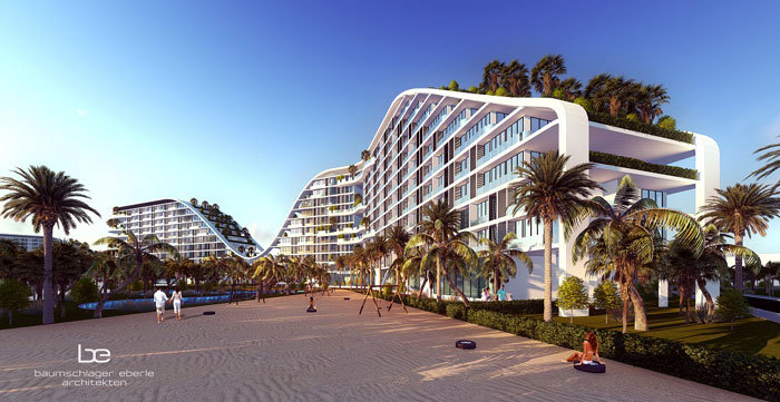 Khách sạn “xanh” có bể bơi dài nhất Việt Nam - Ảnh 2