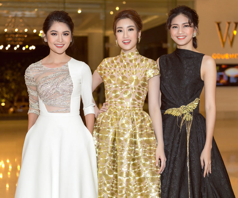 Top 3 Hoa hậu Việt Nam 2016 hội ngộ - Ảnh 3