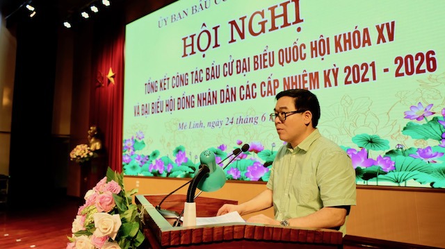 Huyện Mê Linh: Hai yếu tố then chốt cho thành công kỳ bầu cử đại biểu các cấp - Ảnh 2