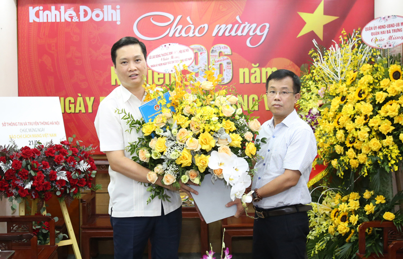 Nhiều cơ quan, đơn vị chúc mừng báo Kinh tế & Đô thị nhân Ngày Báo chí Cách mạng Việt Nam 21/6 - Ảnh 8