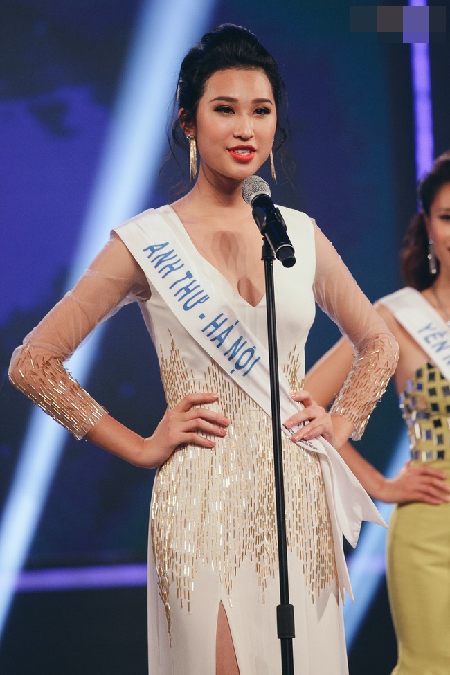 Top 5 Hoa khôi Áo dài Việt Nam Anh Thư thi “Hoa hậu Phụ nữ sắc đẹp” - Ảnh 2