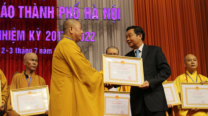 Đại hội đại biểu Phật giáo TP Hà Nội thành công tốt đẹp - Ảnh 3