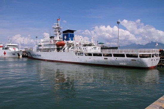 Tàu phòng vệ hải quân Nhật Bản thăm Đà Nẵng - Ảnh 1