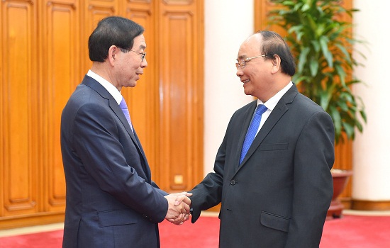 Thủ tướng Nguyễn Xuân Phúc tiếp Đặc phái viên của Tổng thống Hàn Quốc - Ảnh 1