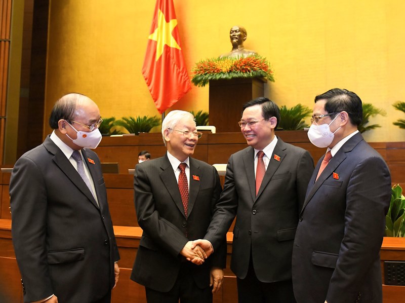 Tổng Bí thư Nguyễn Phú Trọng: Quốc hội ưu tiên xây dựng mới, bổ sung luật ở các lĩnh vực trọng điểm, tạo bứt phá trong phát triển - Ảnh 2