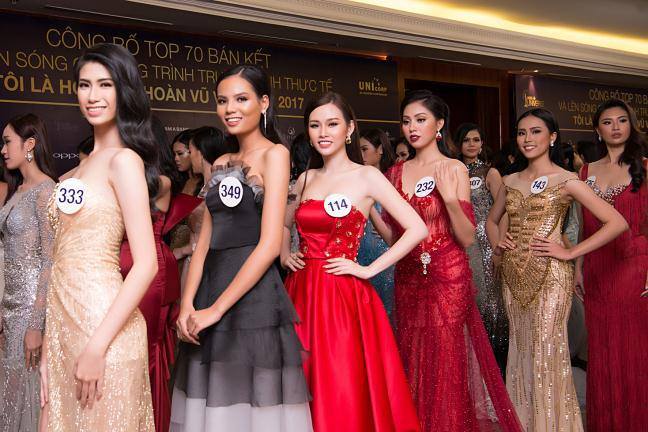 Phạm Hương "lấn át" Top 70 Hoa hậu Hoàn vũ Việt Nam 2017 - Ảnh 11