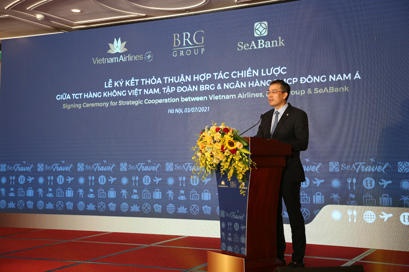 Vietnam Airlines, Tập đoàn BRG và SeABank ký kết thỏa thuận hợp tác chiến lược - Ảnh 2