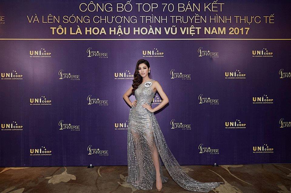 Phạm Hương "lấn át" Top 70 Hoa hậu Hoàn vũ Việt Nam 2017 - Ảnh 14