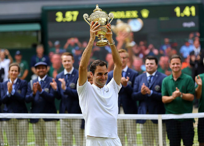 Federer đăng quang xứng đáng giải đấu Wimbledon thứ 131 - Ảnh 1