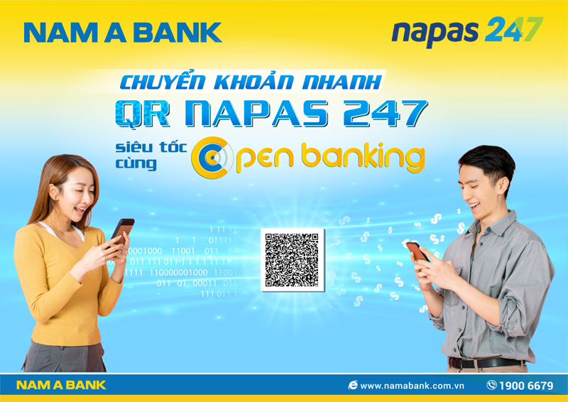 Nam A Bank - Top ngân hàng Việt đầu tiên chuyển khoản nhanh Napas 247 bằng mã QR - Ảnh 2