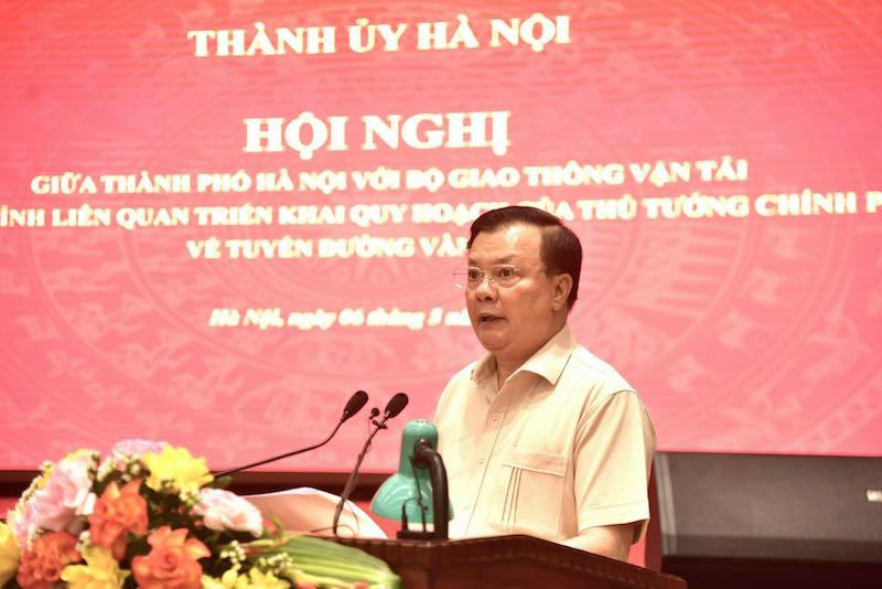 Bí thư Thành ủy Hà Nội Đinh Tiến Dũng: Dự án Vành đai 4 là động lực phát triển cho Vùng Thủ đô - Ảnh 1