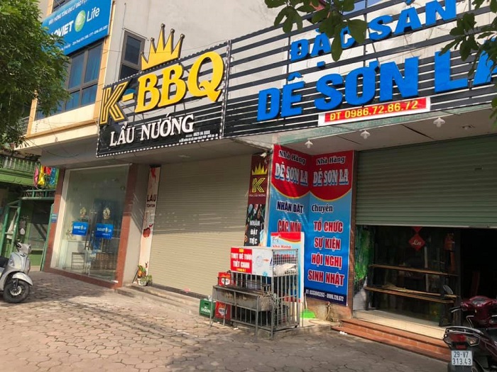 Huyện Quốc Oai: Nhà hàng, quán bia, chợ tạm đóng cửa im lìm để phòng dịch - Ảnh 5