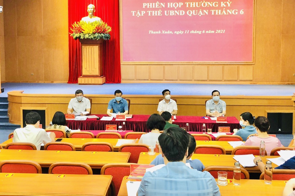 Quận Thanh Xuân: Thu ngân sách 5 tháng hơn 2.171 tỷ đồng - Ảnh 1