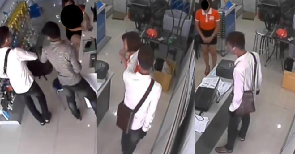 Điều tra nghi án dùng súng cướp tại cửa hàng điện thoại ở Bắc Ninh - Ảnh 1