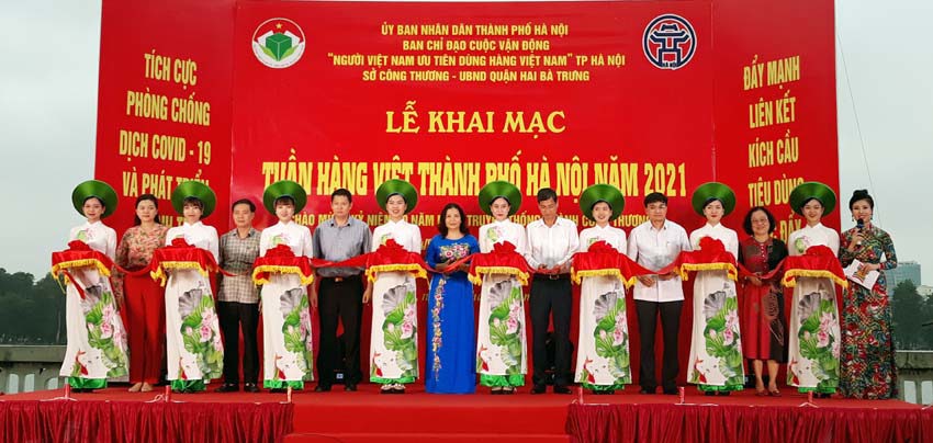 Tuần hàng Việt TP Hà Nội 2021 lần thứ 2, thu hút 15 tỉnh thành phố tham gia - Ảnh 1