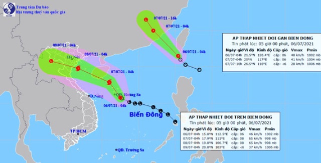 Nguy cơ bão trên Biển Đông: Khẩn trương hoàn thành sơ tán dân trước 16 giờ ngày 7/7 - Ảnh 1