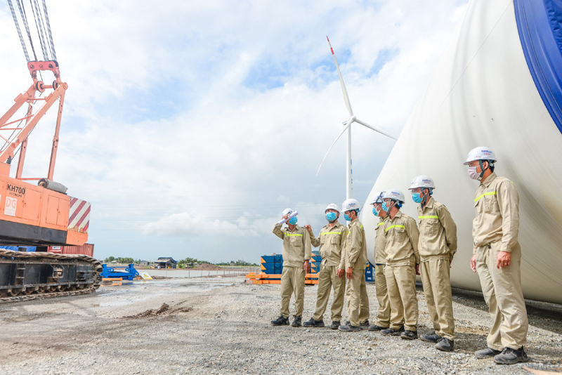 Tập đoàn Kosy đẩy nhanh tiến độ thi công nhà máy Điện gió Kosy Bạc Liêu trước “giờ G” - Ảnh 3