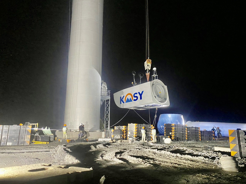 Tập đoàn Kosy đẩy nhanh tiến độ thi công nhà máy Điện gió Kosy Bạc Liêu trước “giờ G” - Ảnh 5