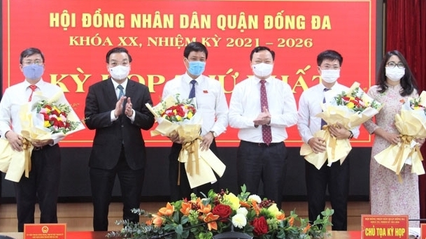 Chủ tịch UBND TP Hà Nội phê chuẩn kết quả bầu Chủ tịch UBND các quận, huyện, thị xã - Ảnh 1
