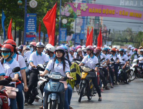 Mít tinh hưởng ứng Ngày phòng, chống mua bán người - Ảnh 1