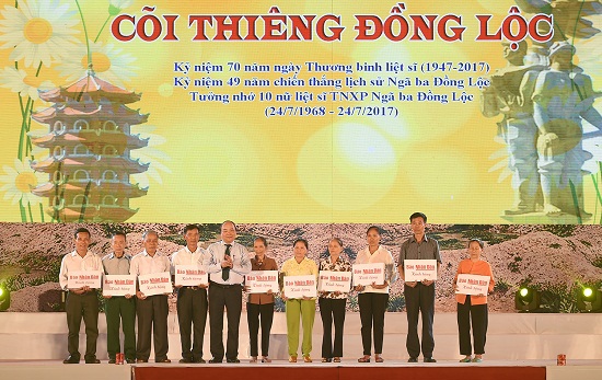 Thủ tướng dự lễ tri ân các anh hùng, liệt sĩ Ngã ba Đồng Lộc - Ảnh 3