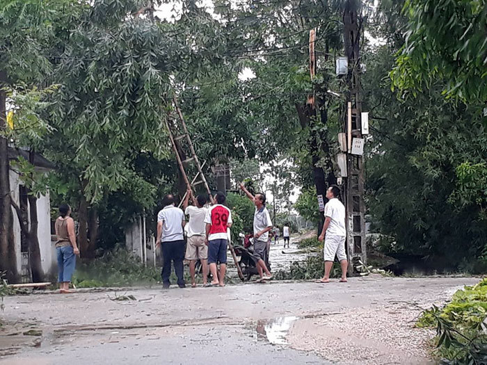 Nghệ An: Bão đi qua, tan hoang để lại - Ảnh 1