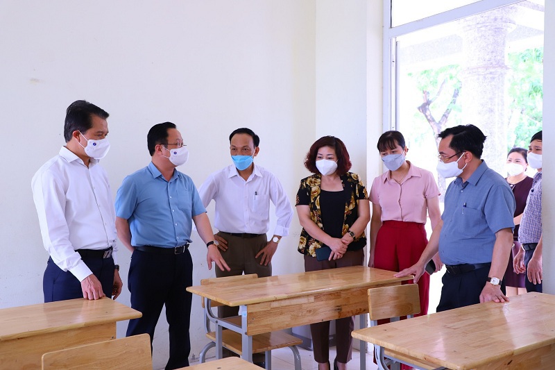 Huyện Thạch Thất: Chuẩn bị các tình huống cho kỳ thi tốt nghiệp THPT năm 2021 - Ảnh 1