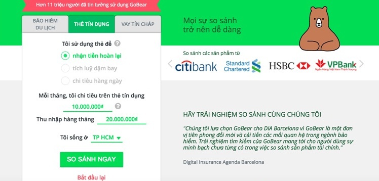 GoBear Việt Nam ra mắt chuyên trang tìm kiếm Khoản vay tín chấp không cần chứng minh thu nhập - Ảnh 2