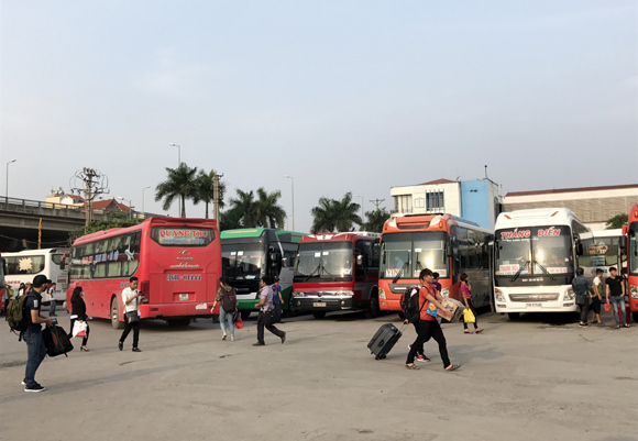 Đưa 51 nốt xe khách đi Ninh Bình về Bến xe Giáp Bát - Ảnh 1