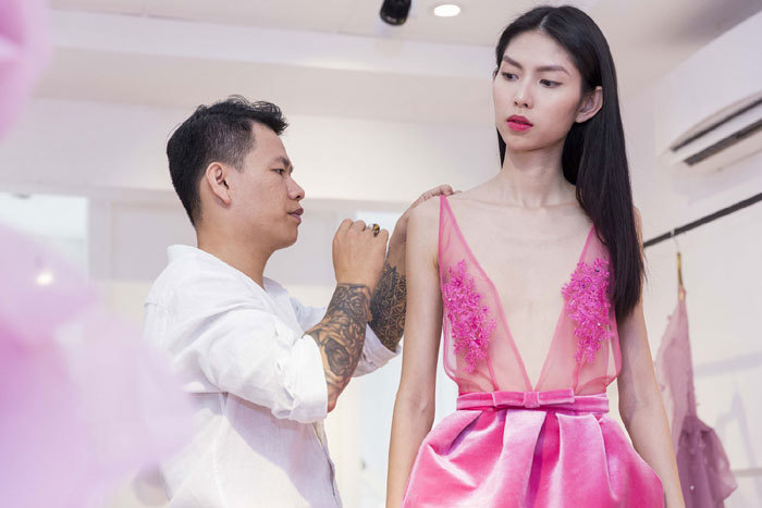 Top 3 thí sinh diện sắc hồng trong chung kết Vietnam's next top model 2017 - Ảnh 3