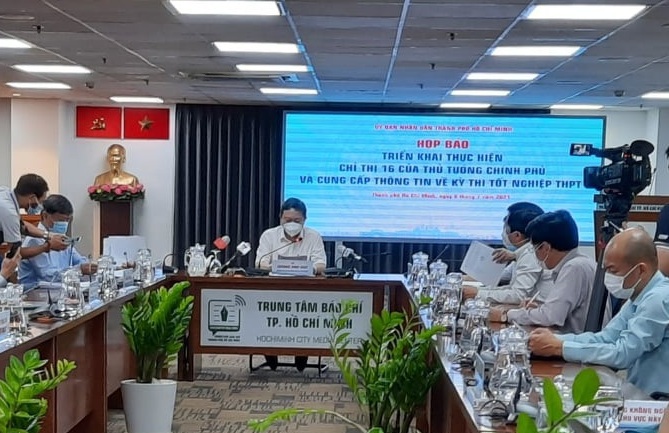 TP Hồ Chí Minh: Kỳ thi tốt nghiệp THPT an toàn, đảm bảo quy định phòng chống dịch - Ảnh 1