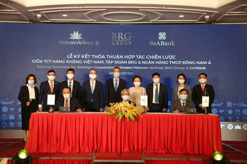 Vietnam Airlines, Tập đoàn BRG và SeABank ký kết thỏa thuận hợp tác chiến lược - Ảnh 4