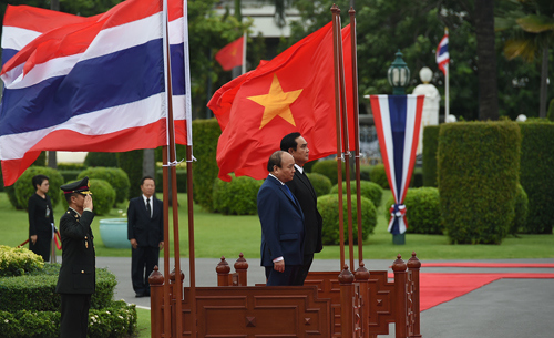 Hình ảnh lễ đón Thủ tướng Nguyễn Xuân Phúc thăm chính thức Thái Lan - Ảnh 1
