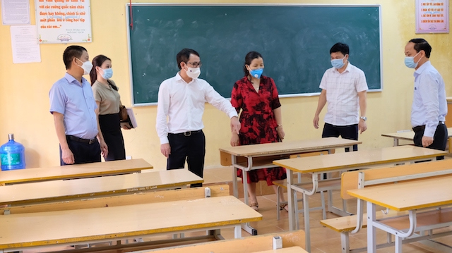 Huyện Sóc Sơn: Bảo đảm nhiệm vụ kép trong kỳ thi tuyển sinh lớp 10 THPT - Ảnh 2