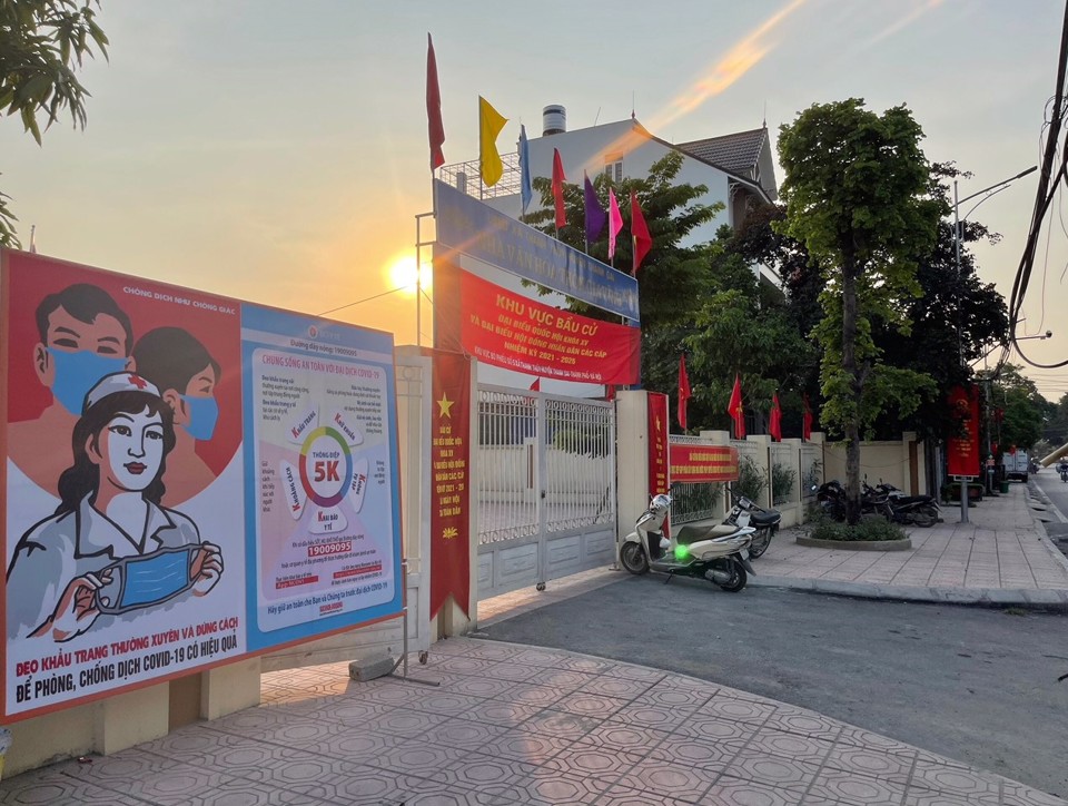 Huyện Thanh Oai: Sẵn sàng ứng phó với mọi tình huống phát sinh trong ngày bầu cử - Ảnh 1