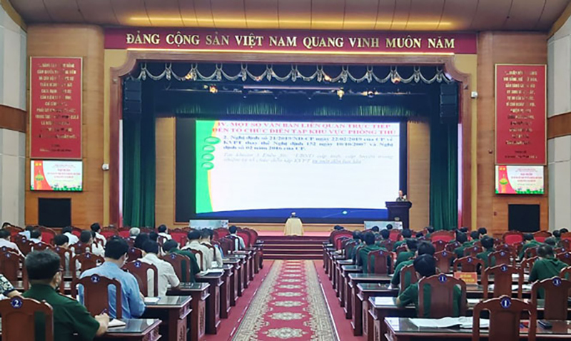 Hà Nội: Bảo đảm an toàn tuyệt đối cho diễn tập khu vực phòng thủ năm 2021 - Ảnh 1
