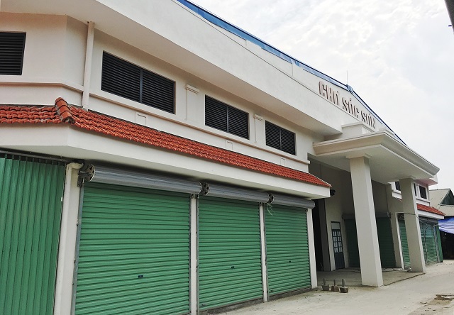 Chợ trung tâm huyện Sóc Sơn sẽ sớm hoạt động trở lại - Ảnh 1
