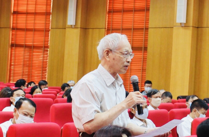 Phó Chủ tịch UBND TP Dương Đức Tuấn và các ứng viên đại biểu HĐND TP khóa XVI tiếp xúc cử tri quận Hai Bà Trưng - Ảnh 7