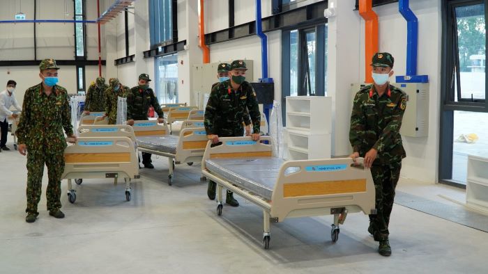 Bình Dương: Bệnh viện dã chiến 1.500 giường điều trị bệnh nhân Covid-19 chính thức hoạt động - Ảnh 3