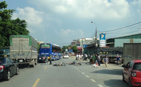 Tai nạn trên Quốc lộ 39 ở Hưng Yên, 3 người tử vong - Ảnh 1