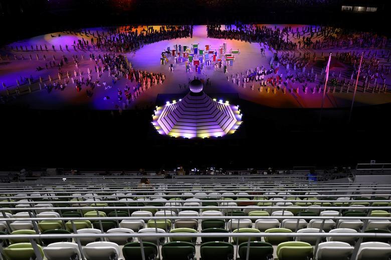 Những hình ảnh ấn tượng tại lễ khai mạc Olympic Tokyo 2020 “có một không hai” - Ảnh 12