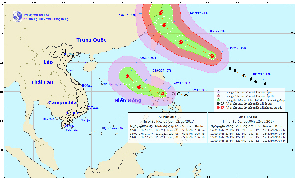 Cập nhật thông tin về cơn bão Doksuri sắp hình thành trên biển Đông - Ảnh 1