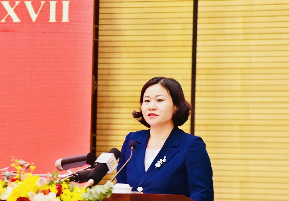 Phó Bí thư Thường trực Thành ủy Nguyễn Thị Tuyến: Xây dựng Hà Nội phát triển nhanh, bền vững - Ảnh 1