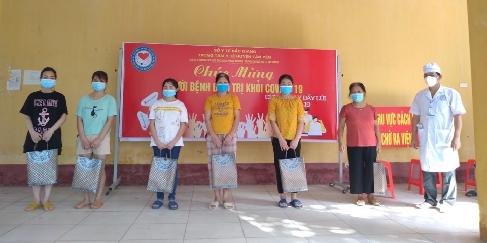 Bắc Giang: Gần 96% bệnh nhân Covid-19 được xuất viện - Ảnh 1