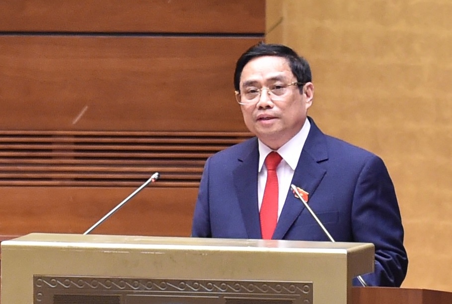 Thủ tướng Chính phủ Phạm Minh Chính tái đắc cử và tuyên thệ trước Quốc hội khóa XV - Ảnh 3