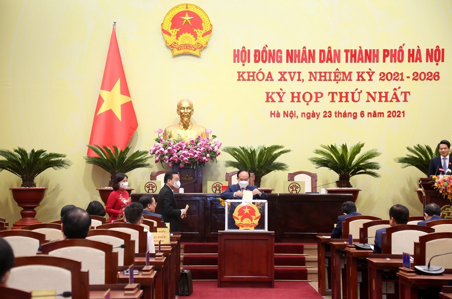 Hà Nội: Xác nhận kết quả bầu cử Trưởng ban, Phó Trưởng ban các Ban của HĐND TP khóa XVI - Ảnh 1