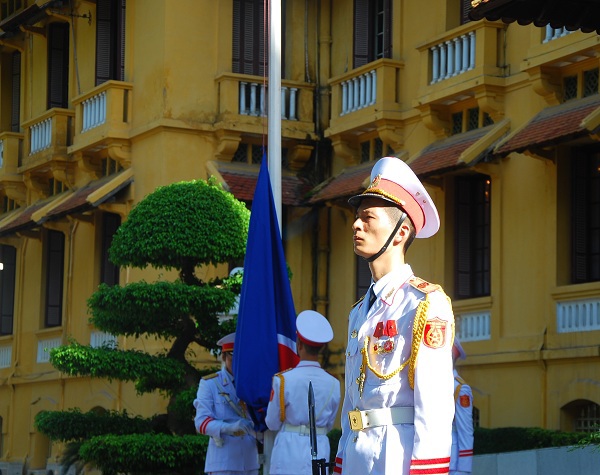 Toàn cảnh Lễ Thượng cờ kỷ niệm 50 năm thành lập ASEAN - Ảnh 7